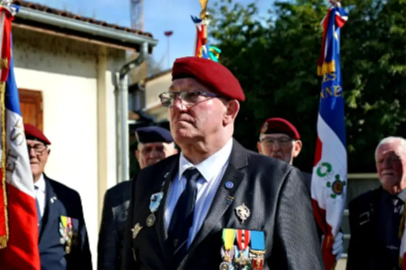 L'Union des sous-officiers retraités honore Gilbert Eychenne à Creysse