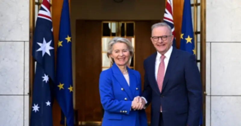 L'Union européenne signe un accord commercial historique avec l'Australie