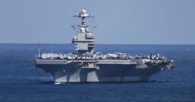 L'USS Gerald R. Ford contraint de quitter le Moyen-Orient après un incendie et des problèmes chroniques