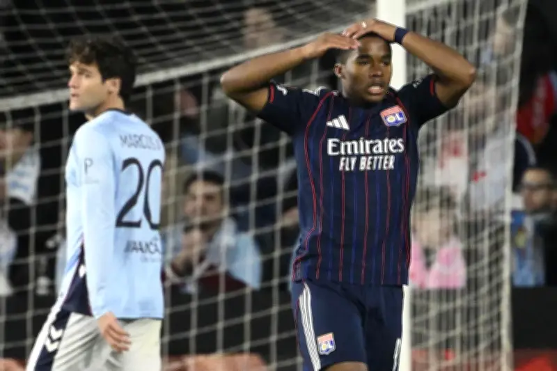 Lyon arrache le nul à Vigo grâce à Endrick en Ligue Europa