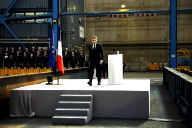 Macron inaugure l'ère de la dissuasion avancée pour le nucléaire militaire français