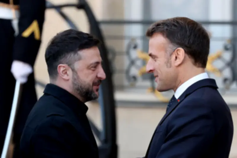 Macron reçoit Zelensky à Paris pour contrer la flotte fantôme russe et soutenir l'Ukraine