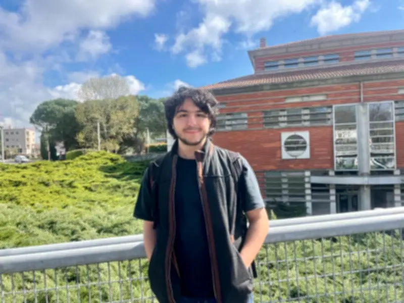 Majd Saliba, étudiant libanais à Agen, vit dans l'inquiétude pour son pays en guerre