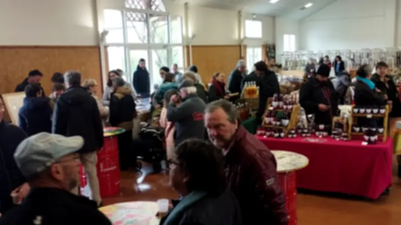 Marché de producteurs à Montlaur : une affluence soutenue malgré la météo