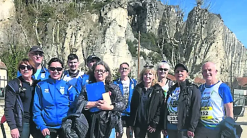 Marche nordique : les marcheurs de l'ASSP Vergèze brillent à Cavaillon