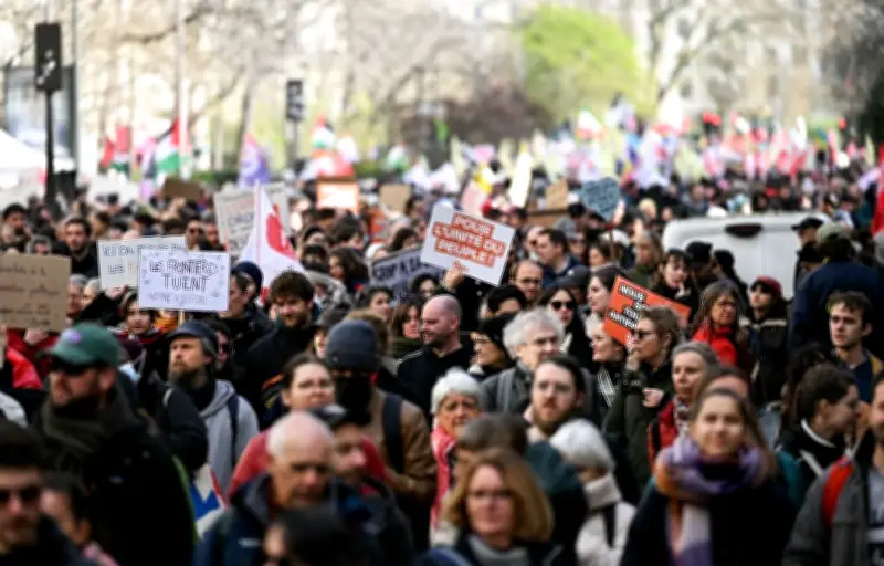 Marches des solidarités en France contre fascisme et racisme à la veille des municipales