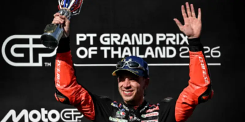 Marco Bezzecchi triomphe au Grand Prix de MotoGP de Thaïlande 2026