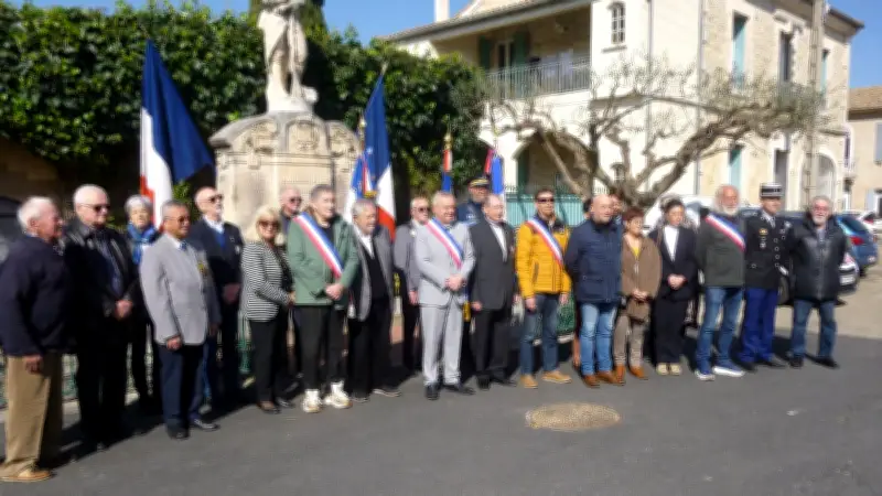 Marguerittes rend hommage aux victimes de la guerre d'Algérie lors d'une cérémonie émouvante