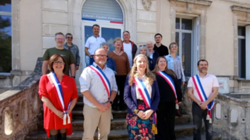 Marina Bourrel élue maire à l'unanimité à Brignac, installation du conseil municipal
