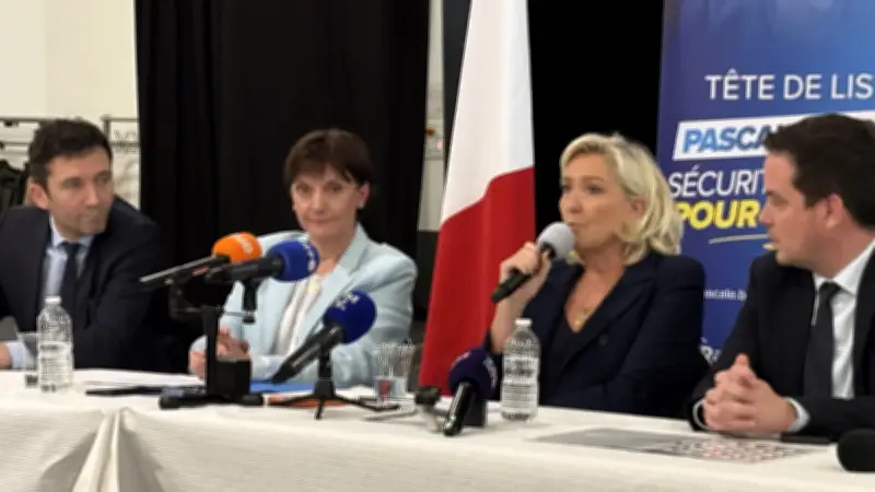Marine Le Pen à Bagnols-sur-Cèze : confiance en Pascale Bordes pour redresser la ville