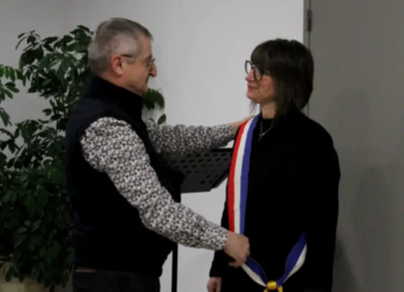 Marlène Héritier succède à Daniel Cazeneuve comme maire du village thermal