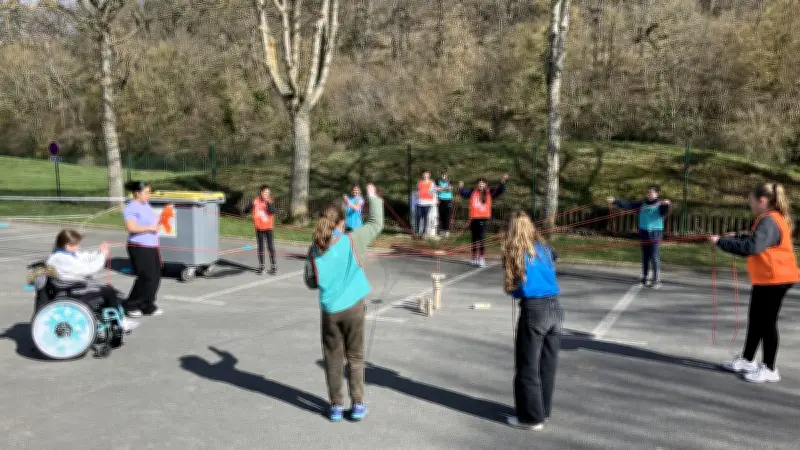 Mascoussel : 176 élèves unis par le sport et la coopération lors des jeux interdegrés