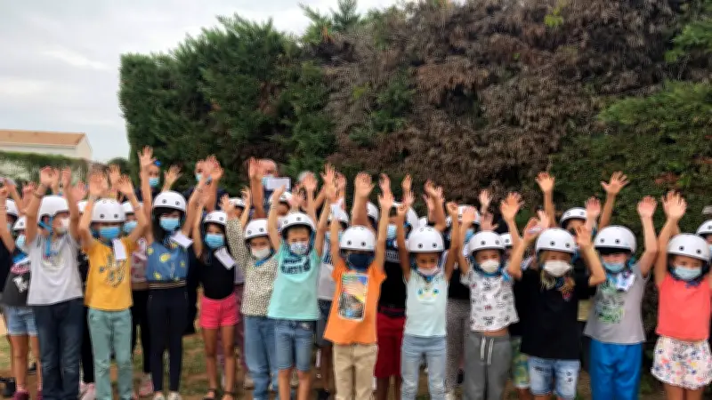 Mauguio-Carnon sensibilise les élèves aux déplacements doux et à la sécurité