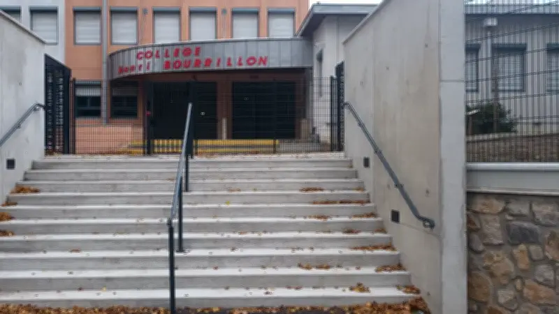 Mende : les travaux de sécurisation du collège Henri-Bourrillon touchent à leur fin