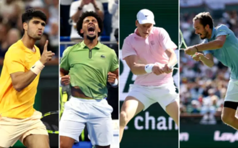 Miami Masters 1000 : Sinner et Alcaraz en quête de suprématie, Medvedev et Fils en embuscade