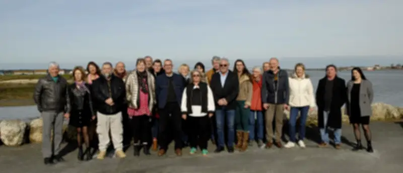 Michel Vollet, ancien adjoint et ostréiculteur retraité, candidat d'extrême droite aux municipales