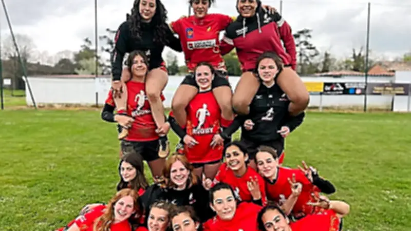 Millau : les minimes féminines du SOM rugby en route vers la finale nationale