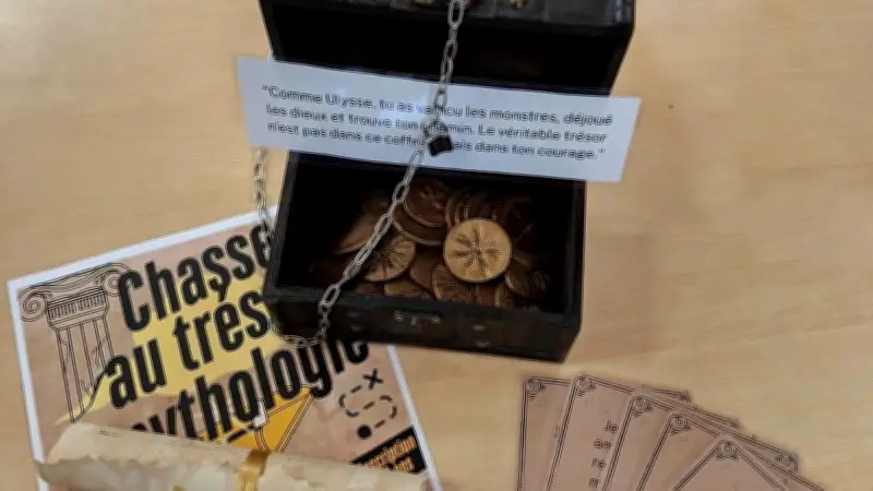Mission Olympe : une chasse au trésor mythologique pour écoliers à Manduel