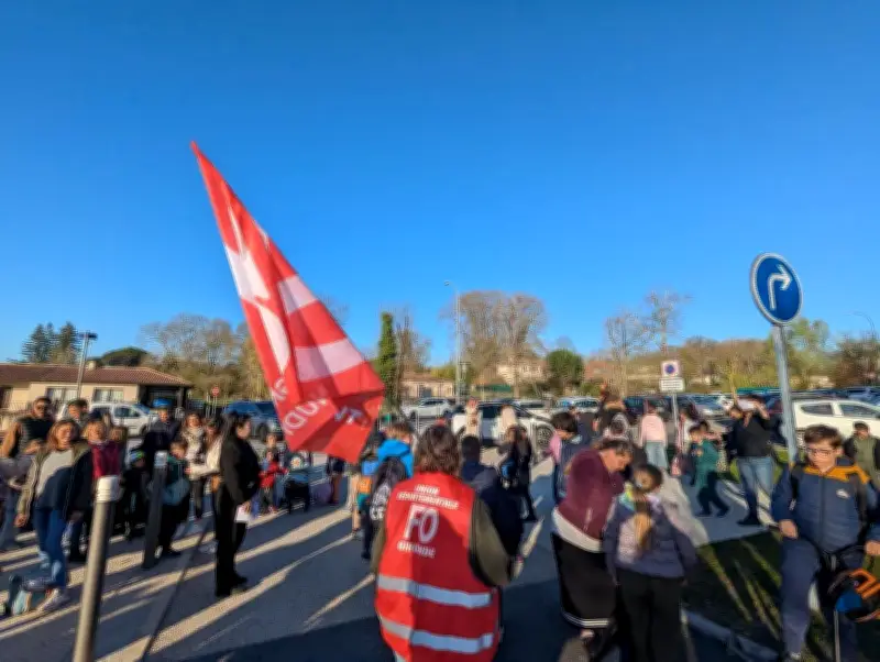 Mobilisation à La Brède contre la fermeture d'une classe menaçant l'inclusion des élèves handicapés
