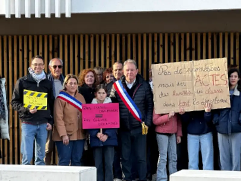 Mobilisation massive à Port-Sainte-Marie contre la suppression d'une classe au collège