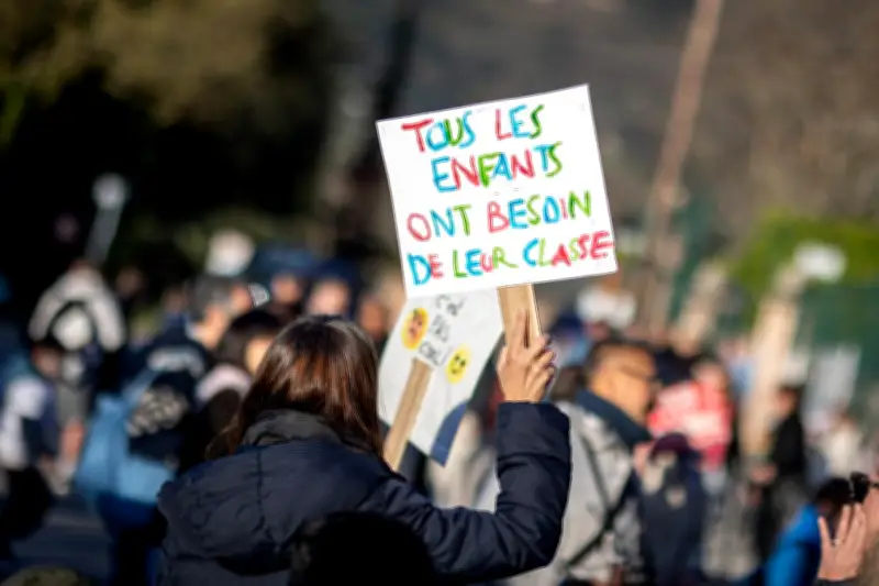 Mobilisation à Sospel pour sauver une classe maternelle menacée de fermeture