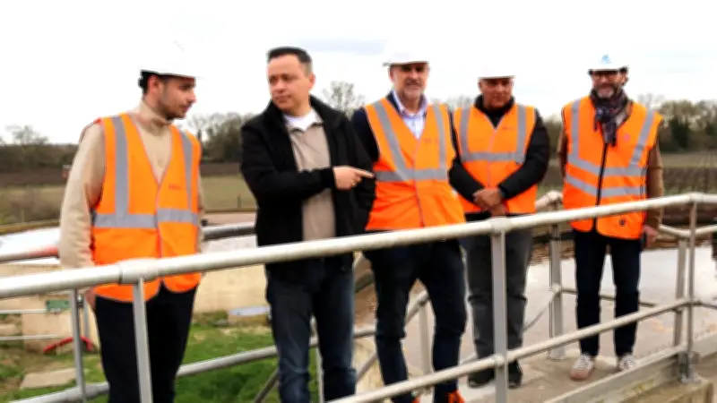 Modernisation de la station d'épuration d'Uchaud : 900 000 litres traités quotidiennement