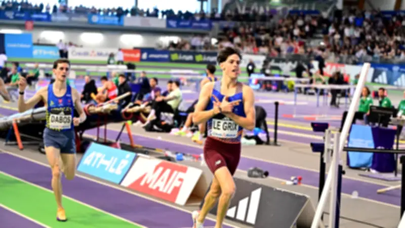 Mondiaux en salle : Titouan Le Grix qualifié en finale après une remontée spectaculaire