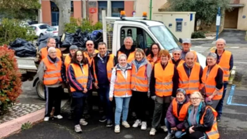 Montady : 8 m3 de déchets ramassés par des bénévoles lors d'une opération de nettoyage