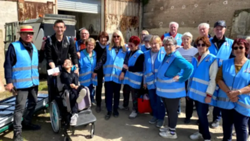 Montblanc : 1 100 € collectés pour Noa, 11 ans, grâce à un vide-greniers solidaire