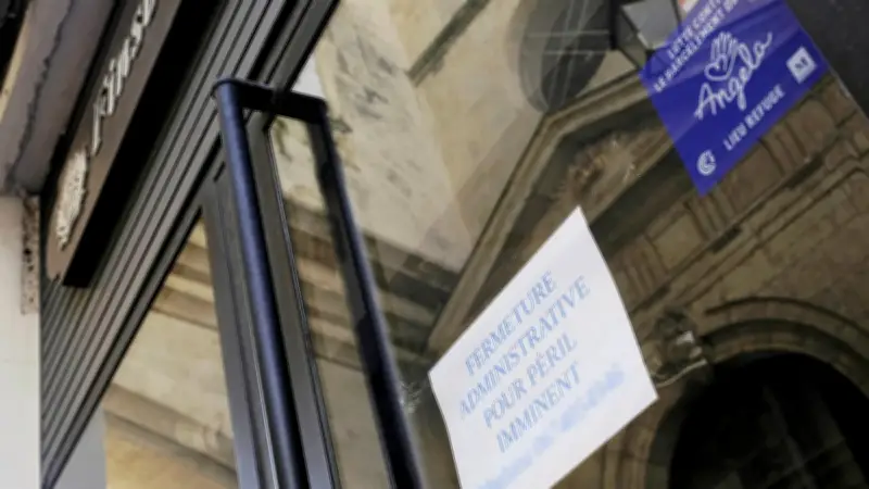 Montpellier : deux commerces fermés d'urgence pour péril imminent sur un mur mitoyen