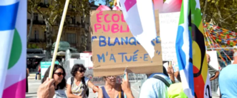 Montpellier : les enseignants en colère réclament un plan d'urgence pour l'éducation