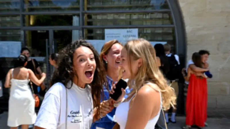 Montpellier : les lycéens de Joffre exultent après les résultats du baccalauréat