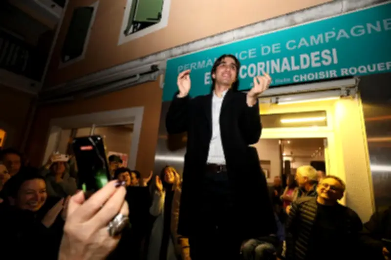 Municipales 2026 : À 20 ans, Ewan Corinaldesi bat le maire sortant Michel Rossi à Roquefort-les-Pins