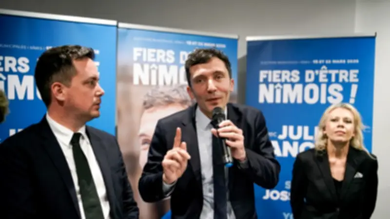 Municipales 2026 à Nîmes : le RN Julien Sanchez crée la surprise en tête du premier tour