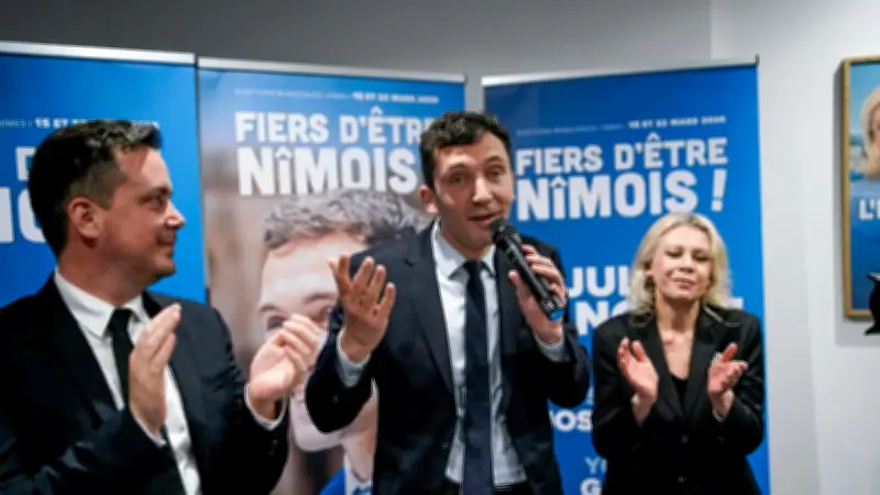 Municipales à Nîmes : Julien Sanchez (RN) dépose sa liste et vise la victoire au second tour