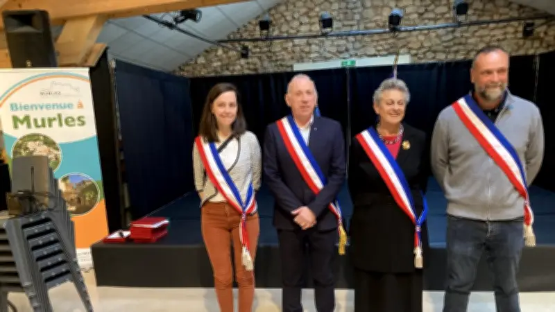Murles installe son nouveau conseil municipal avec Éric Riguet réélu maire