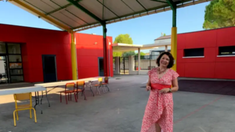 Mylène Bages, institutrice à Pouzols pendant 23 ans, prend sa retraite