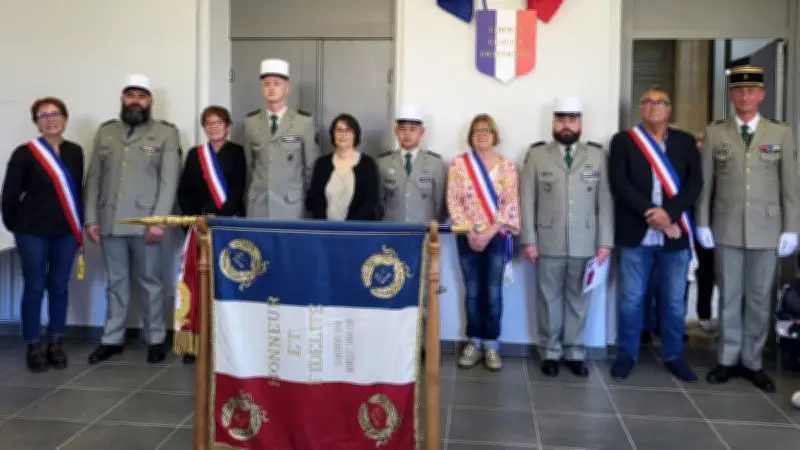 Naturalisation de quatre légionnaires à Saint-Victor-la-Coste : une cérémonie émouvante