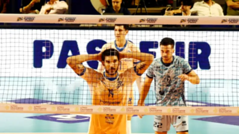 Nicolas Le Goff de retour au MHSC VB après quatre mois d'absence pour une opération de l'épaule