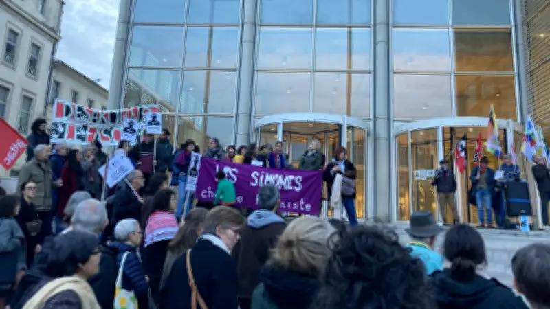 Nîmes : 200 manifestants contre la venue de Jordan Bardella pour soutenir Julien Sanchez