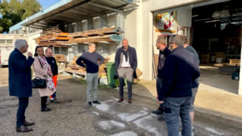 Nîmes : Bouget et Couvreur rencontrent les agents municipaux après leur victoire