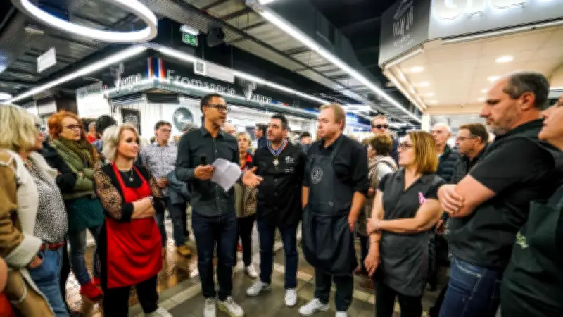 Nîmes : les étaliers des halles interpellent les candidats aux municipales 2026