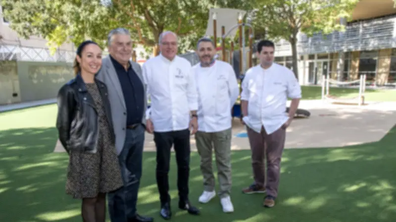 Nîmes : trois chefs étoilés enchantent 7 000 écoliers avec des menus gastronomiques
