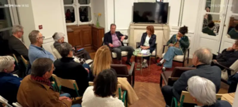 Nora Haddada et Hans Pleschinski échangent sur l'Europe à la Villa Valmont en Gironde