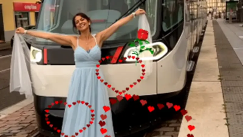 Objectophilie à Strasbourg : une femme mariée à un tramway depuis 2020