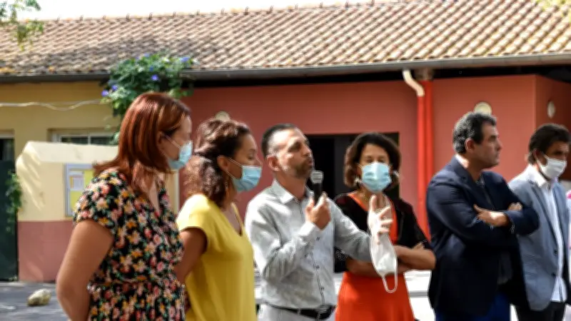 Olivier Gibergues décoré des Palmes académiques lors de la prérentrée à Gignac