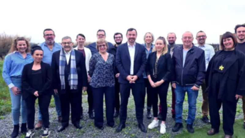 Olivier Stroobants présente sa liste RN pour les municipales à Bassan ce mardi