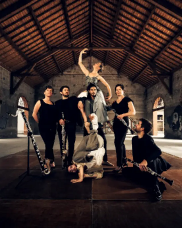 Orthez : Strauss revisité par le Quatuor Anches Hantées et trois danseurs