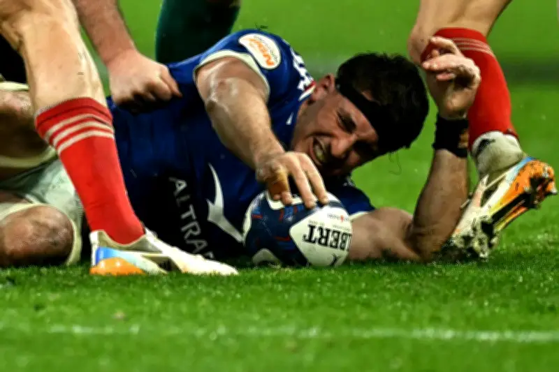 Oscar Jegou risque une lourde suspension après un geste suspect contre l'Écosse