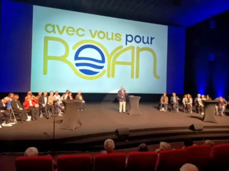 Patrick Marengo boucle sa campagne municipale à Royan par un meeting au cinéma Lido
